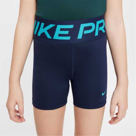 Nike Pro Big Kids' (Girls') Dri-Fit 3 Shorts  Детски къси панталони