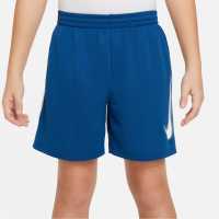 Nike Multi Big Kids' (Boys') Dri-FIT Graphic Training Shorts Съдебен син Атлетика