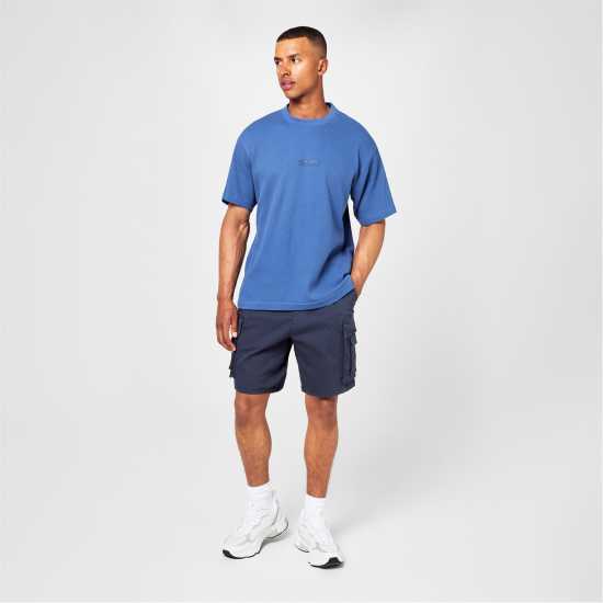 Jack Wills Pull On Cargo Shorts Морска синьо Мъжко облекло за едри хора