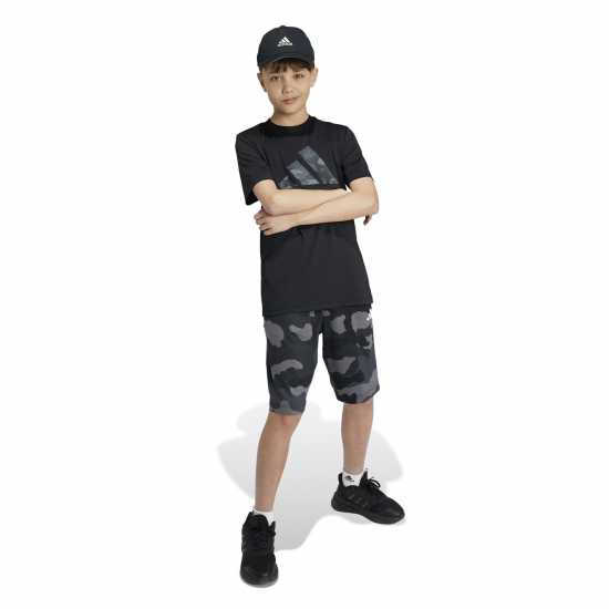 Adidas Десенирани Шорти Train Essentials Seasonal Print Shorts Kids  Детски къси панталони