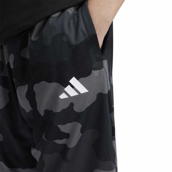 Adidas Десенирани Шорти Train Essentials Seasonal Print Shorts Kids  Детски къси панталони