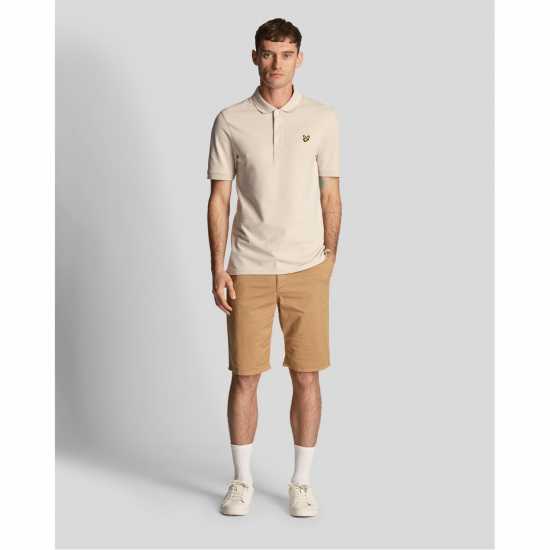 Lyle And Scott Anfield Shorts Бежово W2103 Мъжки къси панталони