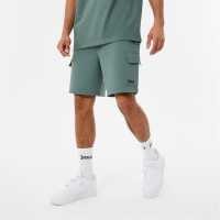 Мъжки Шорти Полар Everlast Cargo Fleece Shorts Mens Горско зелено Мъжко облекло за едри хора