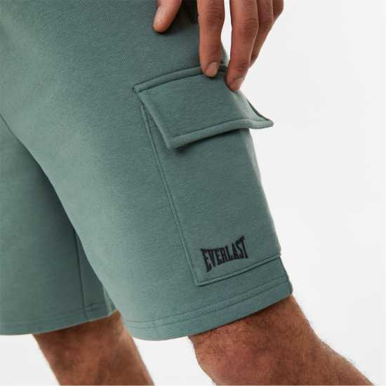 Мъжки Шорти Полар Everlast Cargo Fleece Shorts Mens Горско зелено Мъжко облекло за едри хора