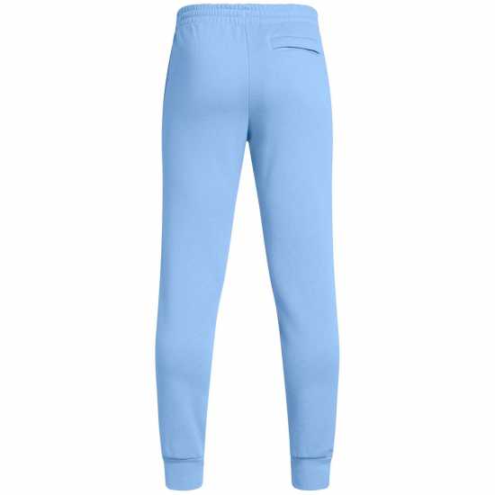 Under Armour Спортно Долнище Момчета Logo Fleece Jogging Pants Junior Boys Horizon Blue Детски долнища на анцуг