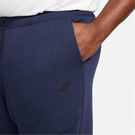 Nike Мъжко Спортно Долнище Tech Fleece Jogging Bottoms Mens Морска синьо Мъжко облекло за едри хора