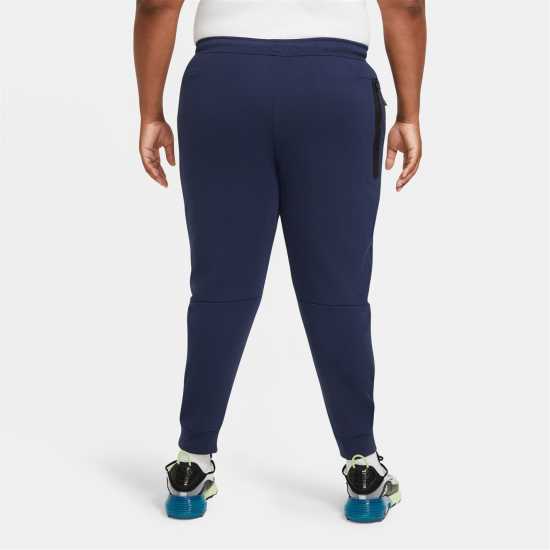 Nike Мъжко Спортно Долнище Tech Fleece Jogging Bottoms Mens Морска синьо Мъжко облекло за едри хора