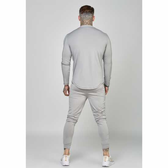 Siksilk Mf Trck Pant Sn99 Сиво Мъжко облекло за едри хора