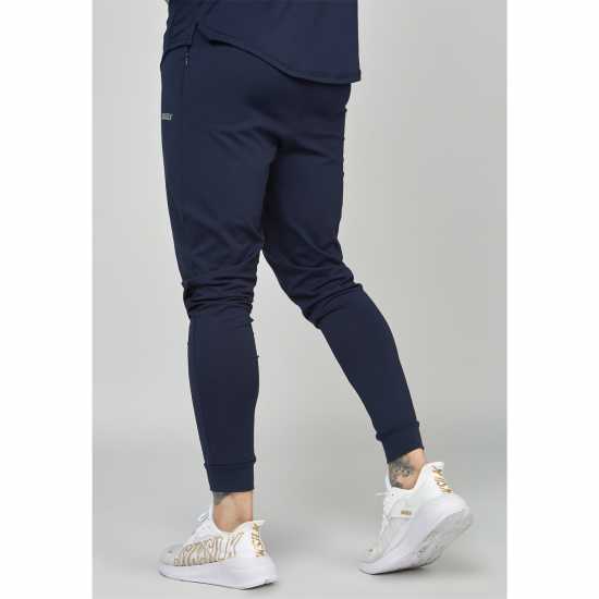 Siksilk Mf Trck Pant Sn99 Морска синьо Мъжко облекло за едри хора