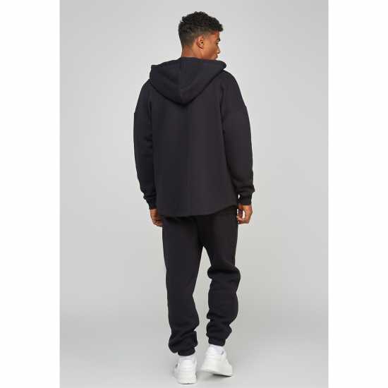 Siksilk Panel Jogger Sn99 Черно Мъжко облекло за едри хора