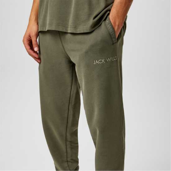 Jack Wills Jacquard Logo Joggers Лист 