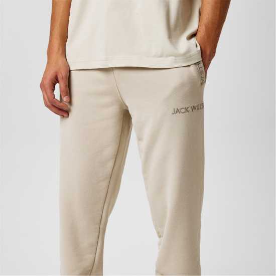 Jack Wills Jacquard Logo Joggers Камък 