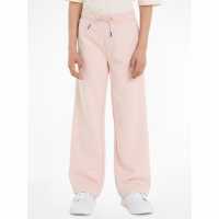 Tommy Hilfiger Script Wide Leg Sweatpants Juniors