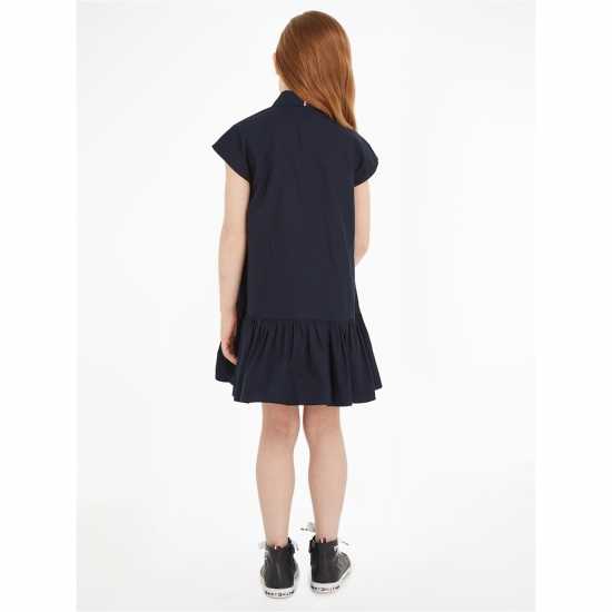 Tommy Hilfiger Рокля-Риза Global Stripe Shirt Dress Juniors  