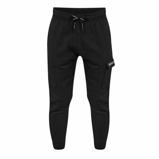 Dkny Мъжко Спортно Долнище Riverside Cargo Jogger Joggers Mens Черно 