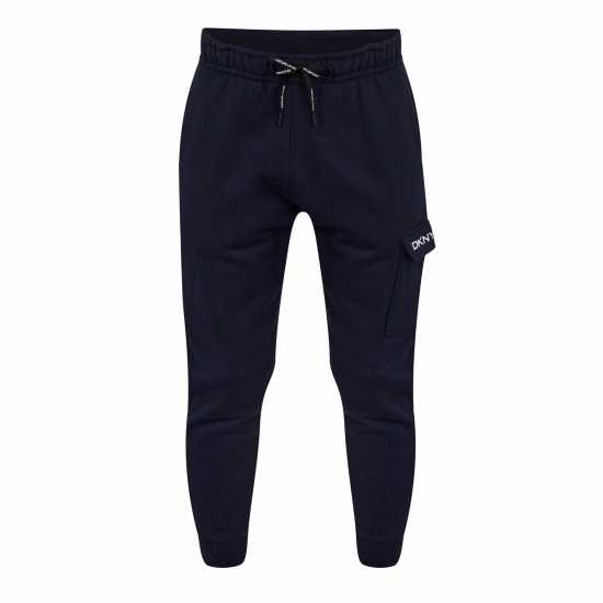 Dkny Мъжко Спортно Долнище Riverside Cargo Jogger Joggers Mens Морска синьо 