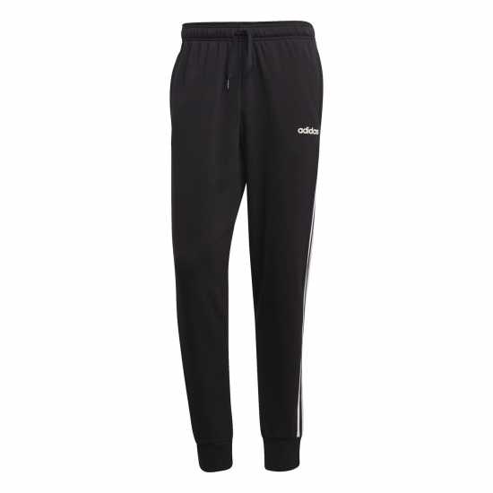 Adidas Мъжко Спортно Долнище Essentials 3-Stripes Tapered Cuffed Joggers Mens  Мъжко облекло за едри хора