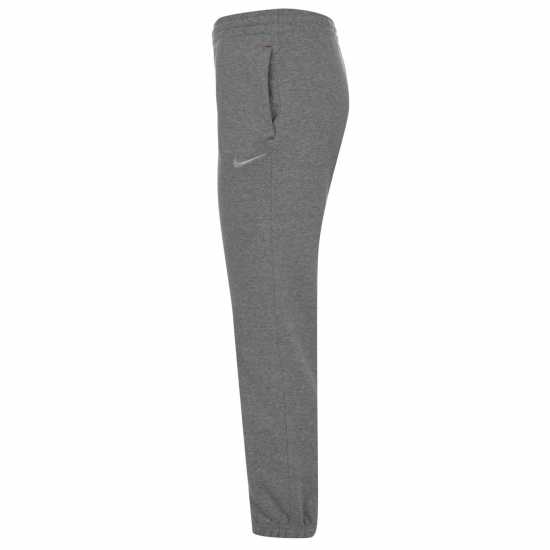 Nike Детско Долнище За Бягане Fleece Jogging Bottoms Juniors Сиво Мъжки меки спортни долнища