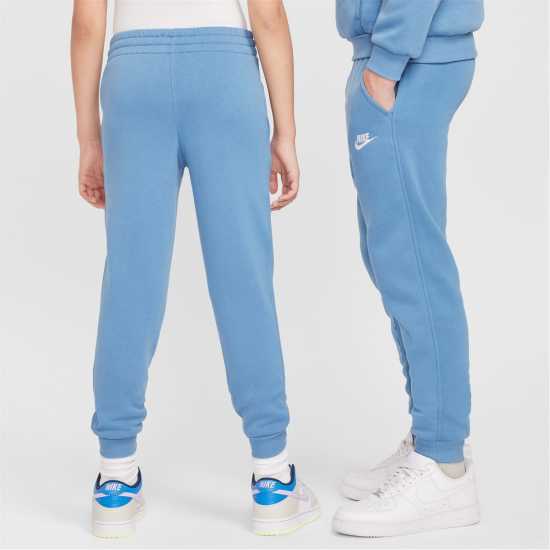 Nike Детско Долнище За Бягане Fleece Jogging Bottoms Juniors Аегенска буря 