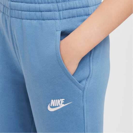 Nike Детско Долнище За Бягане Fleece Jogging Bottoms Juniors Аегенска буря 