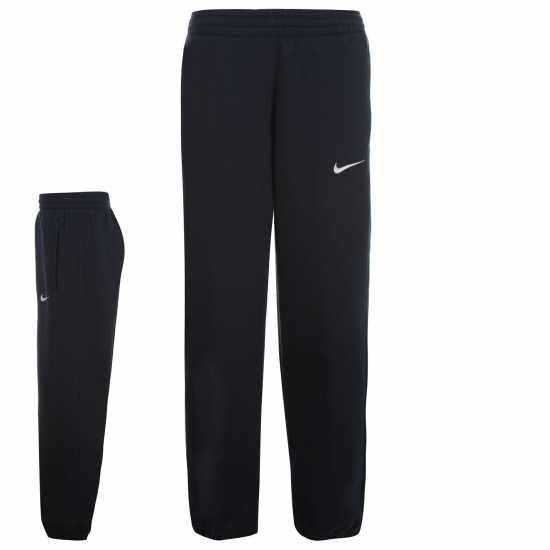 Nike Детско Долнище За Бягане Fleece Jogging Bottoms Juniors Морска синьо Мъжки меки спортни долнища