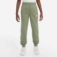 Nike Детско Долнище За Бягане Fleece Jogging Bottoms Juniors Маслено зелено 