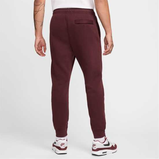 Nike Мъжко Долнище За Джогинг Sportswear Club Fleece Jogging Pants Mens Бордово 