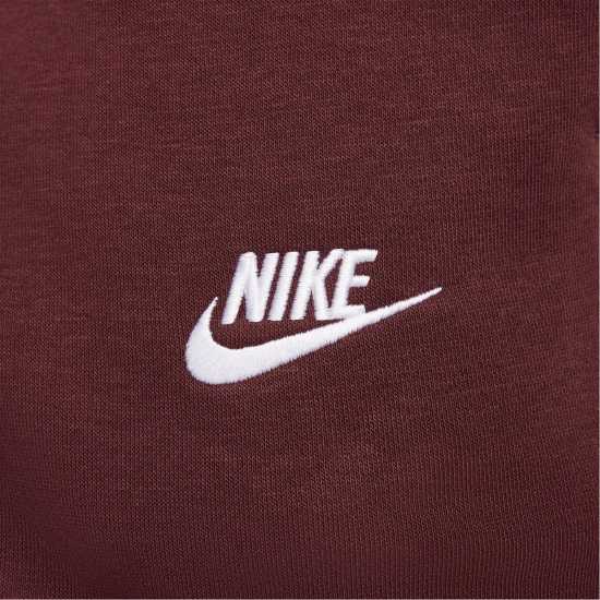 Nike Мъжко Долнище За Джогинг Sportswear Club Fleece Jogging Pants Mens Бордово 