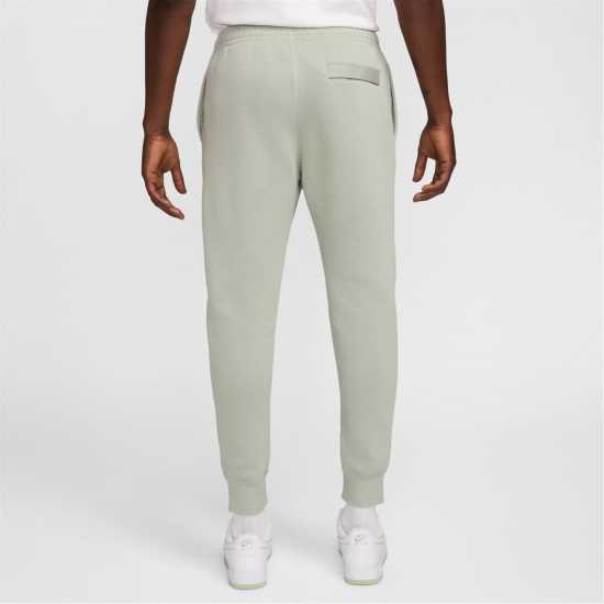 Nike Мъжко Долнище За Джогинг Sportswear Club Fleece Jogging Pants Mens Зелено/Бяло Мъжки меки спортни долнища