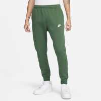 Nike Мъжко Долнище За Джогинг Sportswear Club Fleece Jogging Pants Mens Зелено/Бяло 