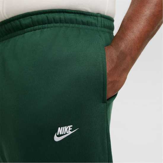 Nike Мъжко Долнище За Джогинг Sportswear Club Fleece Jogging Pants Mens Зелено/Бяло 