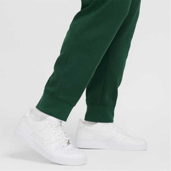 Nike Мъжко Долнище За Джогинг Sportswear Club Fleece Jogging Pants Mens Зелено/Бяло 