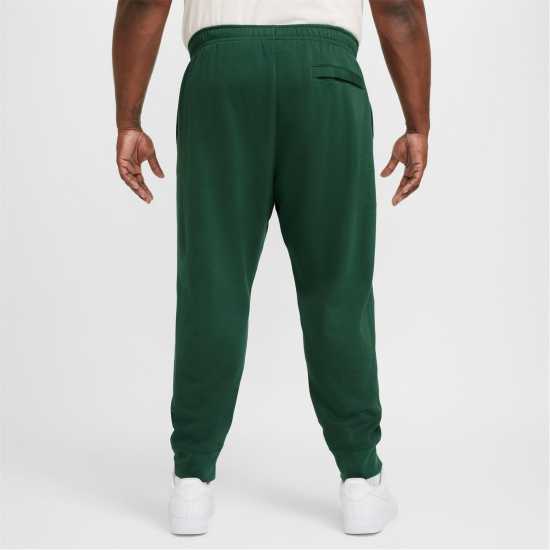 Nike Мъжко Долнище За Джогинг Sportswear Club Fleece Jogging Pants Mens Зелено/Бяло 