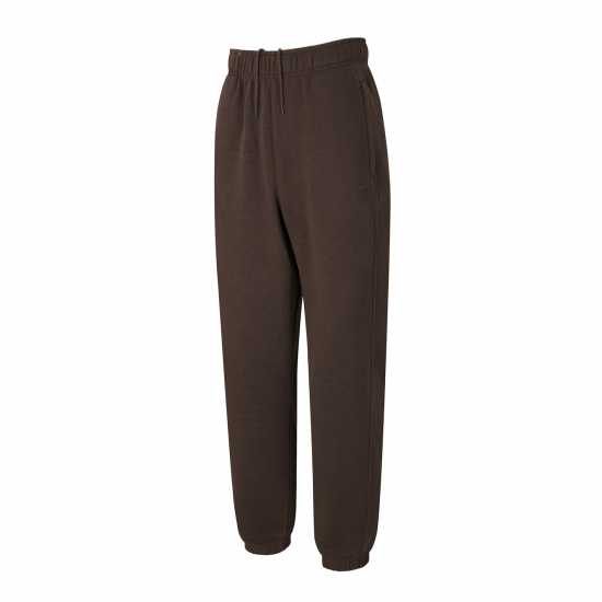 Slazenger Мъжко Долнище За Джогинг Cuffed Fleece Jogging Pants Mens Шоколадово кафяво Мъжки меки спортни долнища