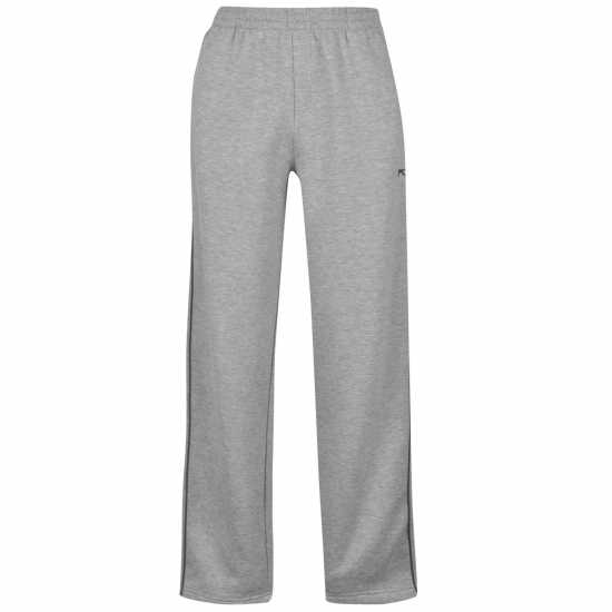 Slazenger Мъжко Долнище Полар Open Hem Fleece Pants Mens Ледена марла Мъжко облекло за едри хора