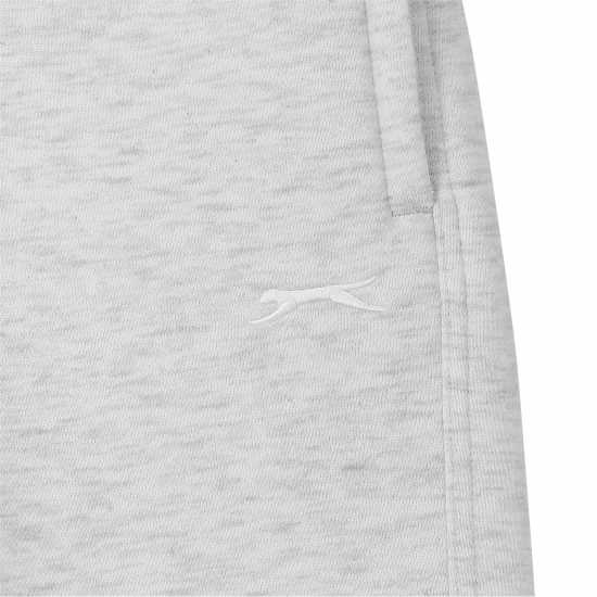 Slazenger Hem Fleece Pants Junior Ледено сиво марл Детски долнища на анцуг