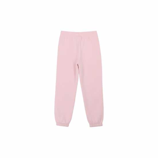 Slazenger Hem Fleece Pants Junior Меко розово Детски долнища на анцуг