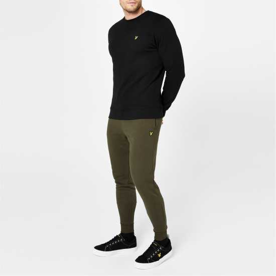 Lyle And Scott Skinny Cuff Sweat Pants Olive W485 