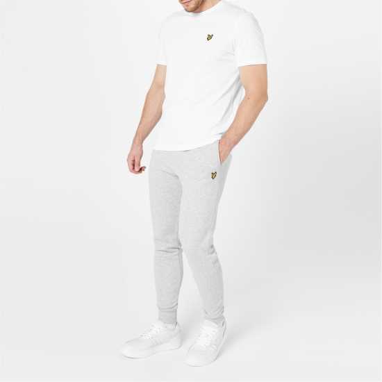 Lyle And Scott Skinny Cuff Sweat Pants Сив Марл D24 