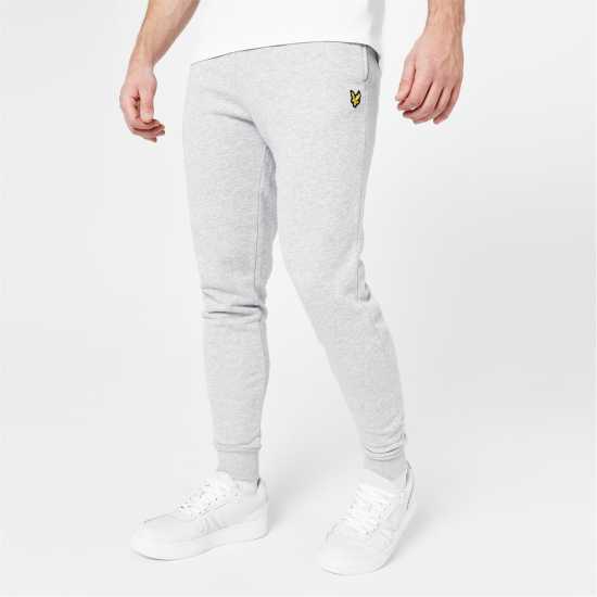 Lyle And Scott Skinny Cuff Sweat Pants Сив Марл D24 