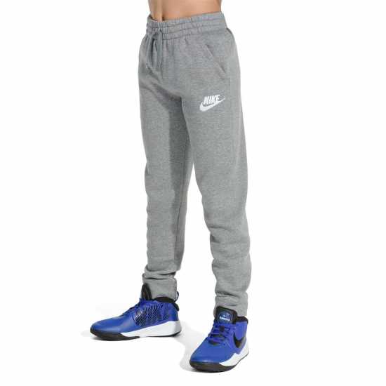 Nike Sportswear Club Fleece Joggers Junior Boys Въглероден сиво 