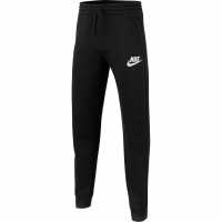 Nike Sportswear Club Fleece Joggers Junior Boys Черно/Черно/Бяло 