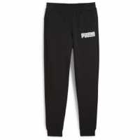 Puma Mass Merchants Sweatpants Fl B Joggers Unisex Kids Черно Пума 