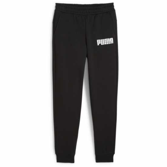 Puma Mass Merchants Sweatpants Fl B Joggers Unisex Kids Черно Пума 