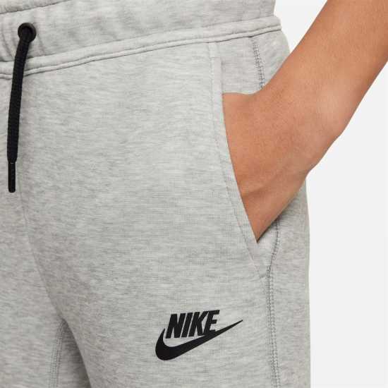 Nike Sportswear Tech Fleece Big Kids' Pants Grey/Black Детски долнища на анцуг