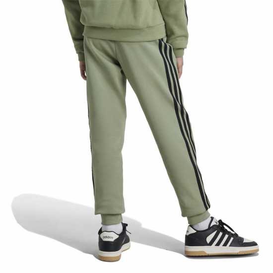 Adidas Future Icons 3-Stripes Cotton Tracksuit Bottoms Зелен палатка 