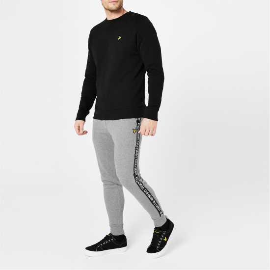 Lyle And Scott Tape Jogging Bottoms Сиво T28 