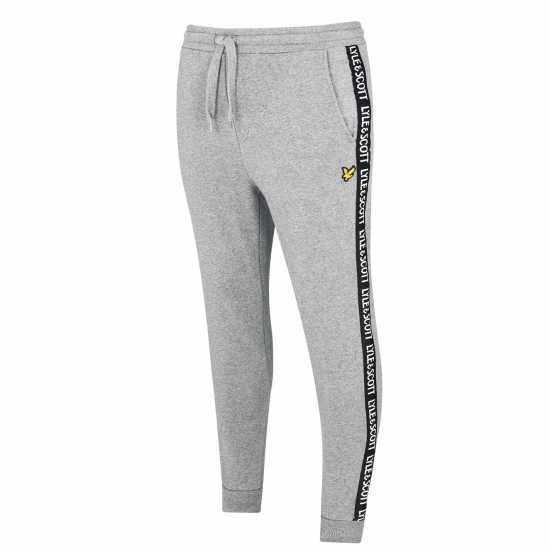 Lyle And Scott Tape Jogging Bottoms Сиво T28 