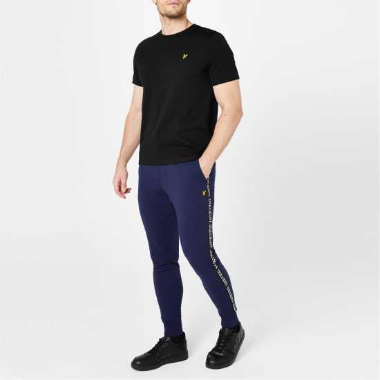 Lyle And Scott Tape Jogging Bottoms Нави З99 