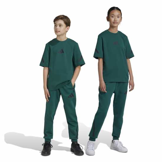 Adidas Детски Анцуг Z.n.e. Tapered-Leg Tracksuit Bottoms Kids Зелено 